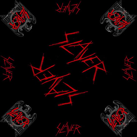Slayer - Black Eagle Bandana - Zwart