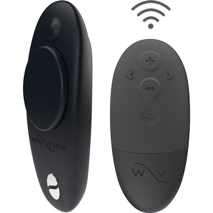 WE-VIBE | We-vibe - Moxie + Clitoral Vibrator Satin Black