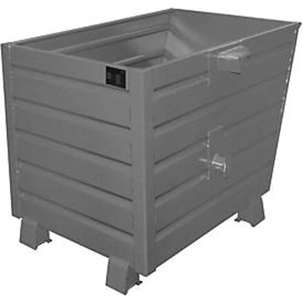 stapelbare kiepbak BSK 70, grijs