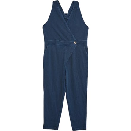 White Stuff Juniper Jersey Dungaree Mid Denim Taglia: 7-8 | Body per Neonato Outlet | kids | Blu