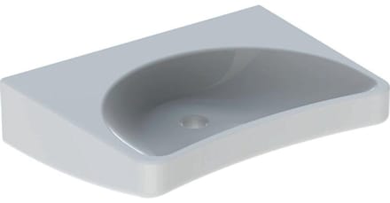 Geberit 300 Comfort wastafel - 64cm - zonder kraangat - zonder overloop KeraTect - wit