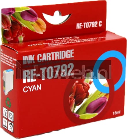 Huismerk Epson T0792 cyaan (Compatible XXL)