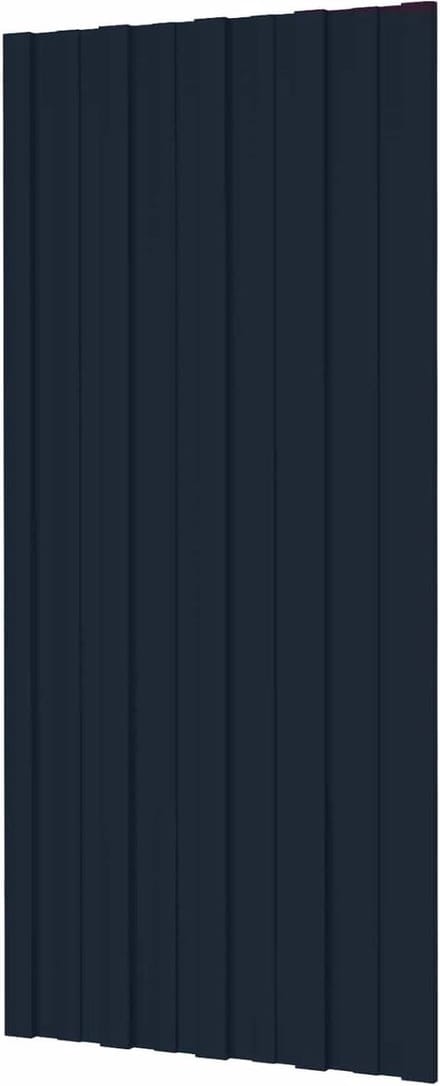 Dakpanelen - Dakplaten - Schuur Bedekken - Rechthoekig Design - 36 stuks - Antraciet