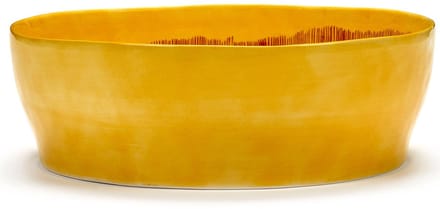 Serax - Ottolenghi Feast - Saladeschaal - Geel/Rood - 28 Ø