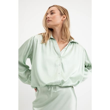 Josephine & Co Dewi Blouse Jade Größe: 40 | Longsleeves Outlet | Damen