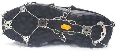 Fizan Steel Tips Silicone Stijgijzers Grijs XL