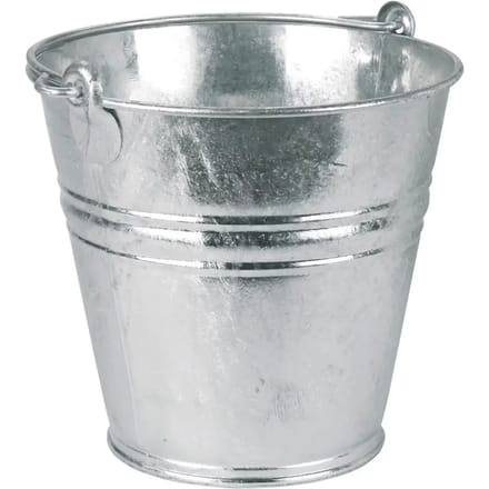 Gegalvaniseerde wateremmer met metalen handvat Kerbl