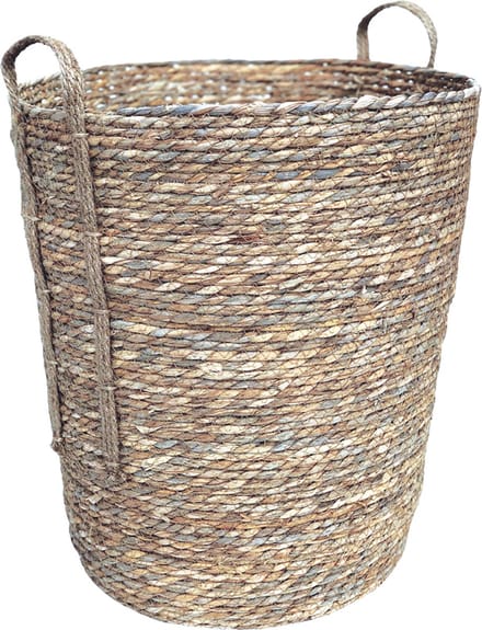 Lavandoux - Wasmand - Zeegras - Ø44xH48 cm - Naturel