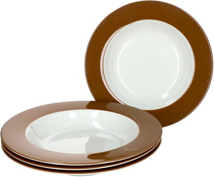 Set van 4 soepborden 22cm Nougat Doppio - Ritzenhoff 545760