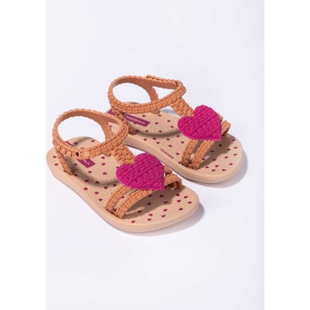My First Ipanema Baby Dames Junior Slippers - Beige/Pink
