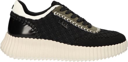 La Strada Sneaker Zwart Textiel - Damesschoenen - Maat - 40