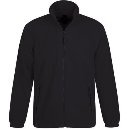 SOLS Heren North Full Zip Outdoor Fleece Jacket (Houtskool)