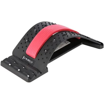 HMS PRP02 - Rugstretchapparaat - Met Magneetjes - Drie Niveau's - Rood