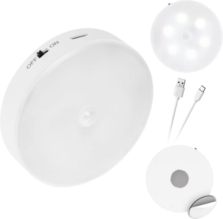 Rebel LED Noodlamp - Nachtlamp - Bewegingssensor - Magnetische Montage