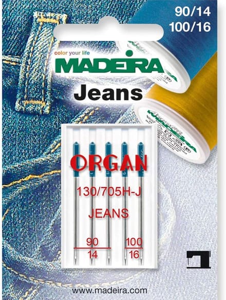 Naalden voor Naaimachine - Geschikt voor Jeans en Dikke Stoffen