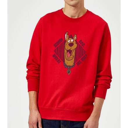 Scooby Doo Where Are You? Sweatshirt - Red - XXL