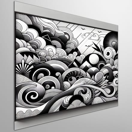 Kunstprint | Wanddecoratie | Dibond | 60 × 60 cm