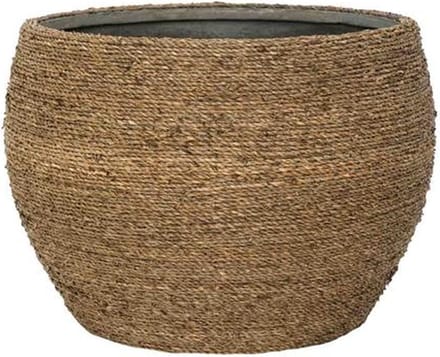 Pottery Pots Bloempot Bohemian Abby S, Straw Grass D30 H21