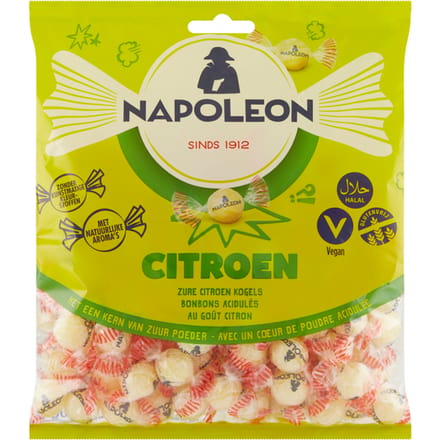 Napoleon Citroen Zuurtjes Lempur - 1 kilo