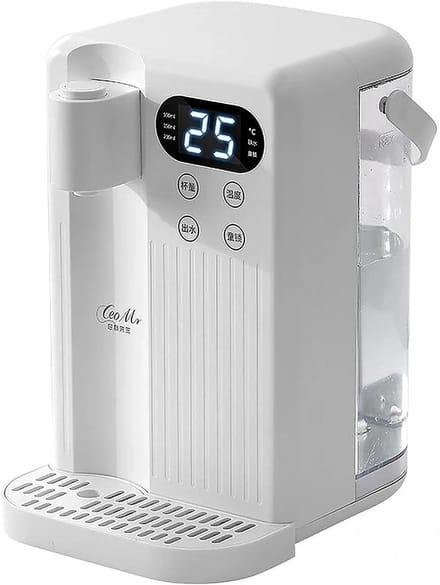 Warmwaterdispenser - Direct warm water - Snelle drankjes maken - Instelbare temperatuur - 3 liter tank - Wit