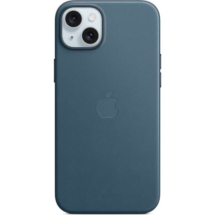 Apple FineWoven Case with MagSafe geschikt voor iPhone 15 Plus - Pacific Blue