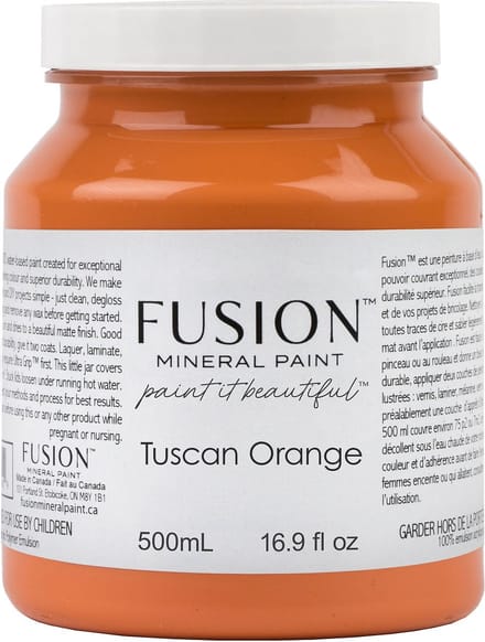 Fusion Mineral Paint - Tuscan Orange