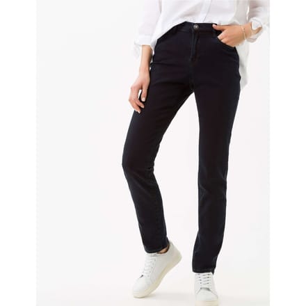 Brax Dames Jeans  Style MARY, denim donkerblauw, maat 34