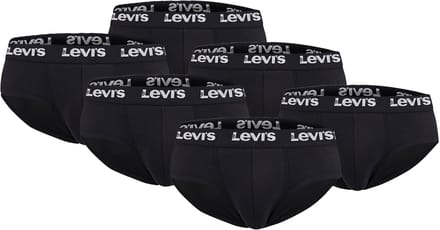 Pack of 6 men's Levis REPEAT LOGO Brief shorts underwear pants
