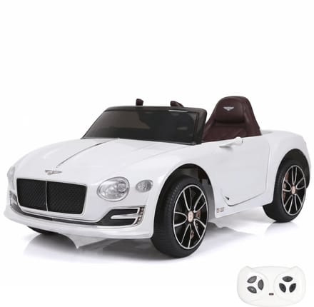 Bentley EXP12 Speed - Elektrische Kinderauto 12V - 1 tot 5 jaar - Wit