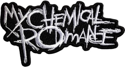 My Chemical Romance - The Black Parade Logo Patch - Zwart/Wit