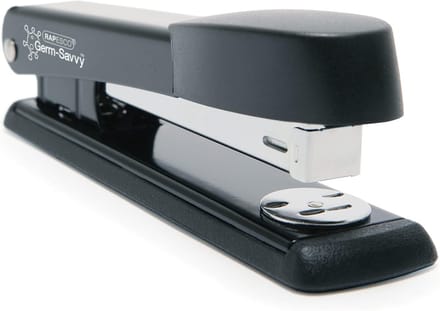 Antibacterieel Marlin Nietmachine - Zwart, Efficiënt en Praktisch voor op bureau