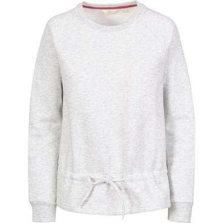 Trespass Dames/dames Gretta Marl Sweatshirt met ronde hals (Lichtgrijs)