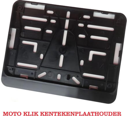 Motor Kentekenplaathouder Nederland - 21 x 14,3 cm - Premium Quality - Nummerplaathouder Motor