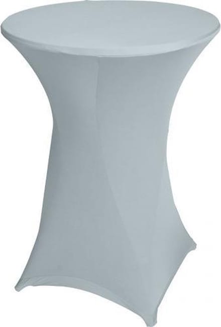 Outdoor Living - Easyfit statafelrok- stretch- grijs Ø80cm