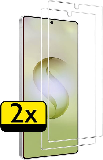 Screenprotector - Geschikt voor Samsung Galaxy S26 Ultra - 2 Stuks - Extra Sterk - Beschermglas - Gehard Glas - Tempered Glass - Screen Protector