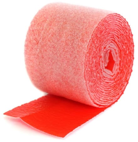 Kabelwikkelband, 70mm, rood, PE-beschermfolie