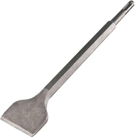Platte Beitel - Metselwerkbeitel - Steen Bewerken - Robuust Ontwerp - 50 mm Breed - Grijs