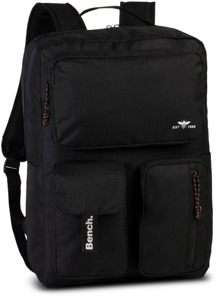 Bench. laptop rugzak rugzak met laptopvak Utility Backpack Black zwart