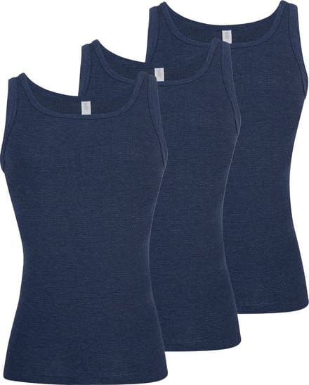 ESGE Heren onderhemd 3 pack - Fijnrib Jeans
