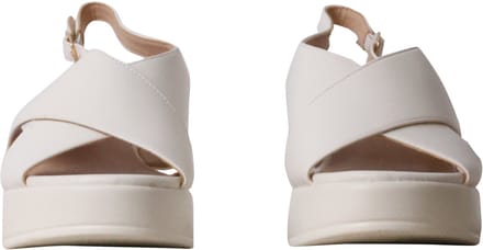 Sandalen met plateauzool en bandje van R and BE