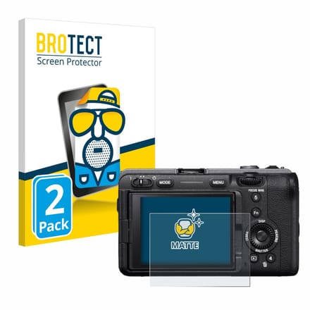BROTECT - Screenprotector voor Sony Alpha FX30 Cinema Line - Folie Beschermfolie matte 2 Stuks