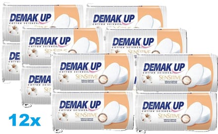 Demak'Up Sensitive wattenschijfjes- 12x48st