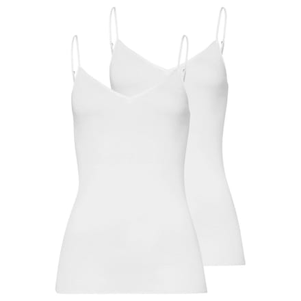 Hanro Dames spaghettitop 2 pack Cotton Seamless