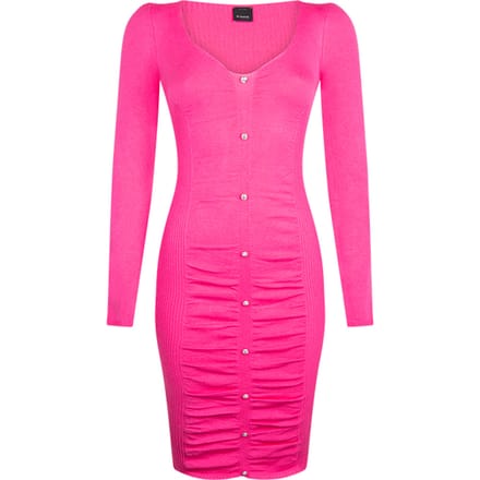 PINKO Accorciare Dress Raspberry Red Größe: XS | Minikleider Outlet | Damen | Rosa