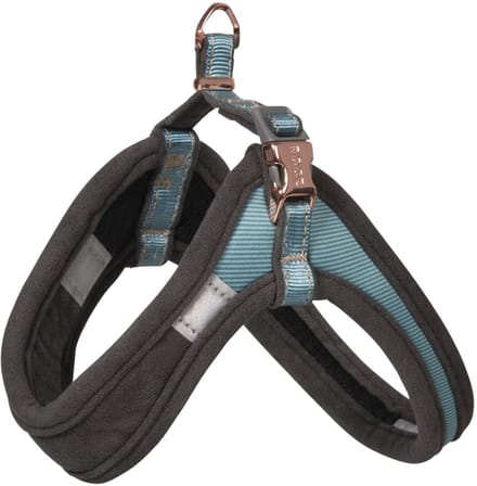 Rogz Urban Fast Fit Tuig Turquoise&Grijs&Rosé - Hondenharnas - Xs/S