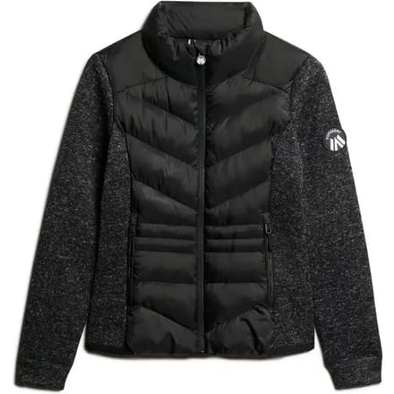 Superdry - Gebreide Hybrid Storm jas - Dames - Gewatteerde jassen