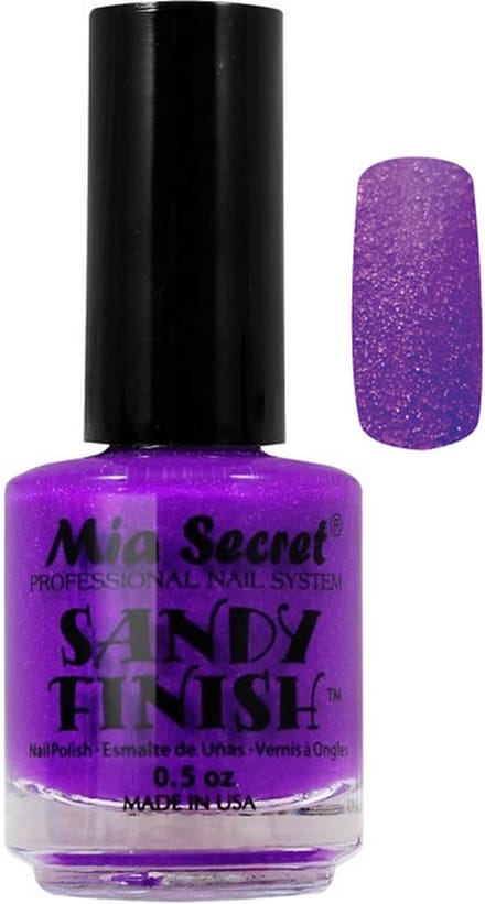 Sandy Finish Nagellak Paars