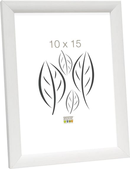 Deknudt Frames fotolijst S54SF1 - witte schilderlook - hout - 10x15 cm