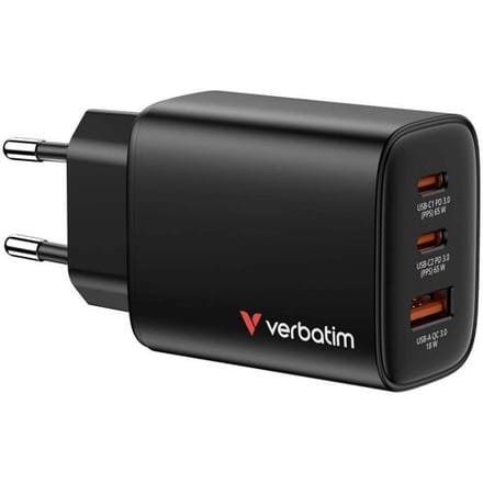 Verbatim 32352 Netvoedingsmodule 20 V 65 W Snellader