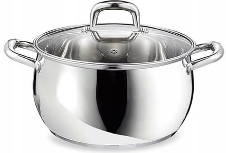 Maestro Kookpan met Deksel 16 cm - 2L RVS